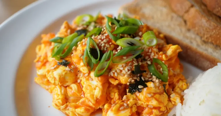 Gochujang Scrambled Eggs Recipe