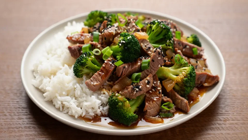 Steak and Broccoli Stir Fry