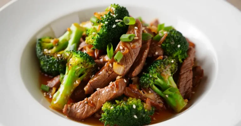 Steak and Broccoli Stir Fry Recipe