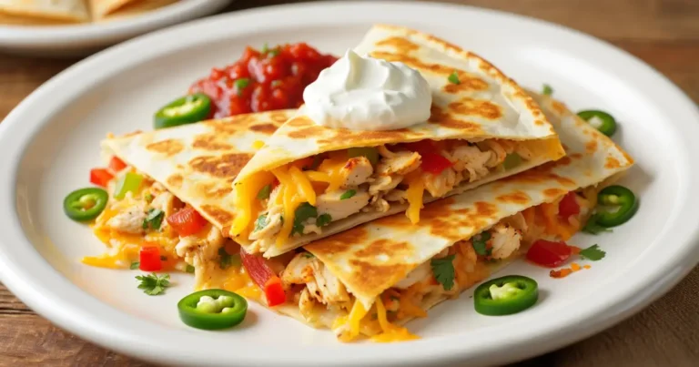 Chicken Quesadillas Recipe