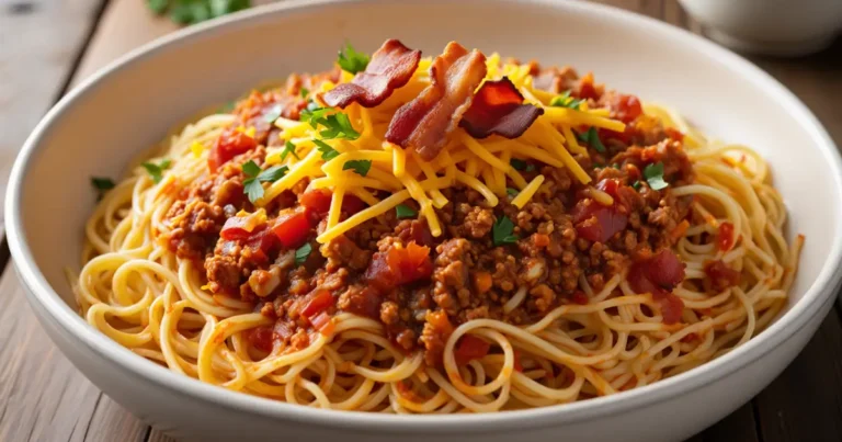 Cowboy Spaghetti Recipe