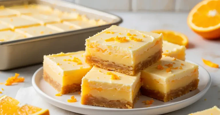 Orange Creamsicle Bars Recipe