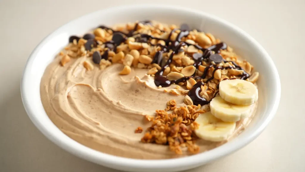Peanut Butter Cottage Cheese Mousse