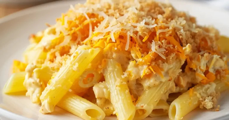 Rotisserie Chicken Pasta Bake Recipe