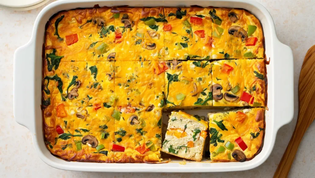 Cottage Cheese and Egg Bake