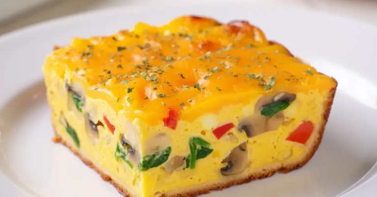 Cottage Cheese and Egg Bake Recipe