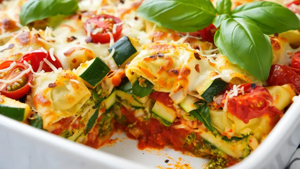 Pesto Tortellini Bake
