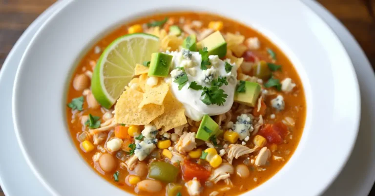 Slow Cooker Buffalo White Chicken Chili Recipe