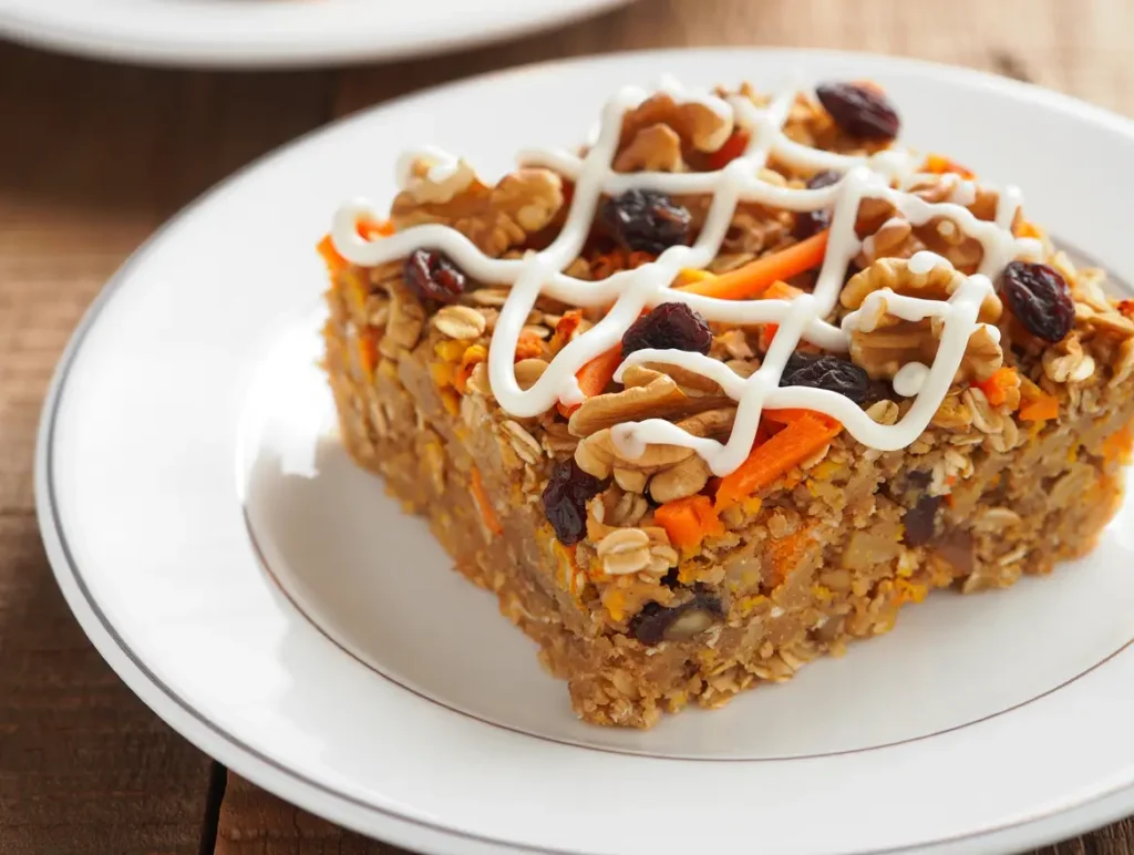 Carrot Cake Baked Oatmeal